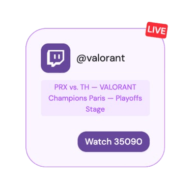 Twitch Widget